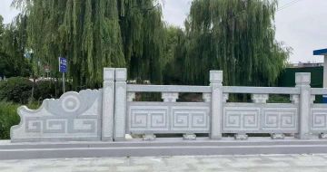 攀枝花 芝麻灰桥栏杆、河道栏杆安装效果