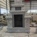 攀枝花 芝麻灰高档墓碑、土墓，一套也支持定做