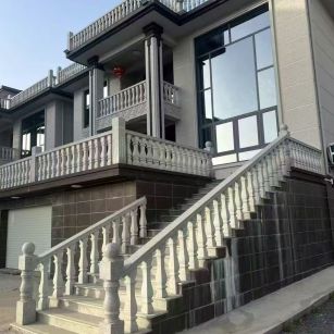 攀枝花 芝麻白别墅阳台栏杆，楼梯栏杆