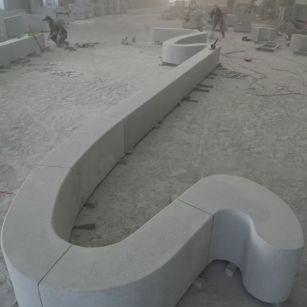 攀枝花 花岗岩整石坐凳拼装