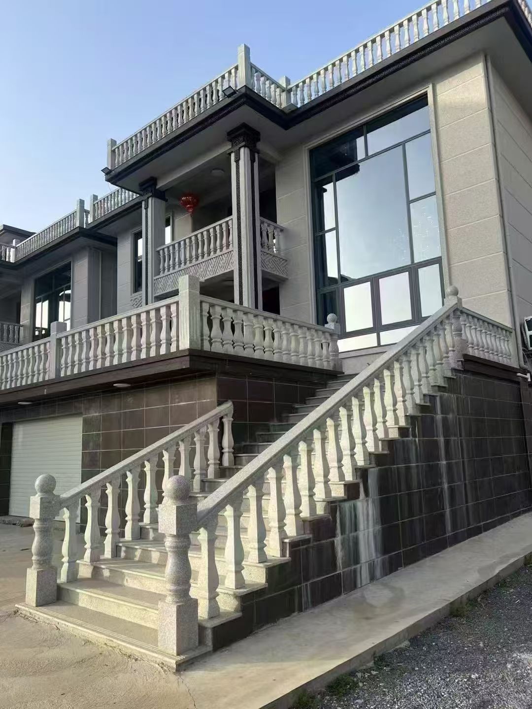 攀枝花 芝麻白别墅阳台栏杆，楼梯栏杆