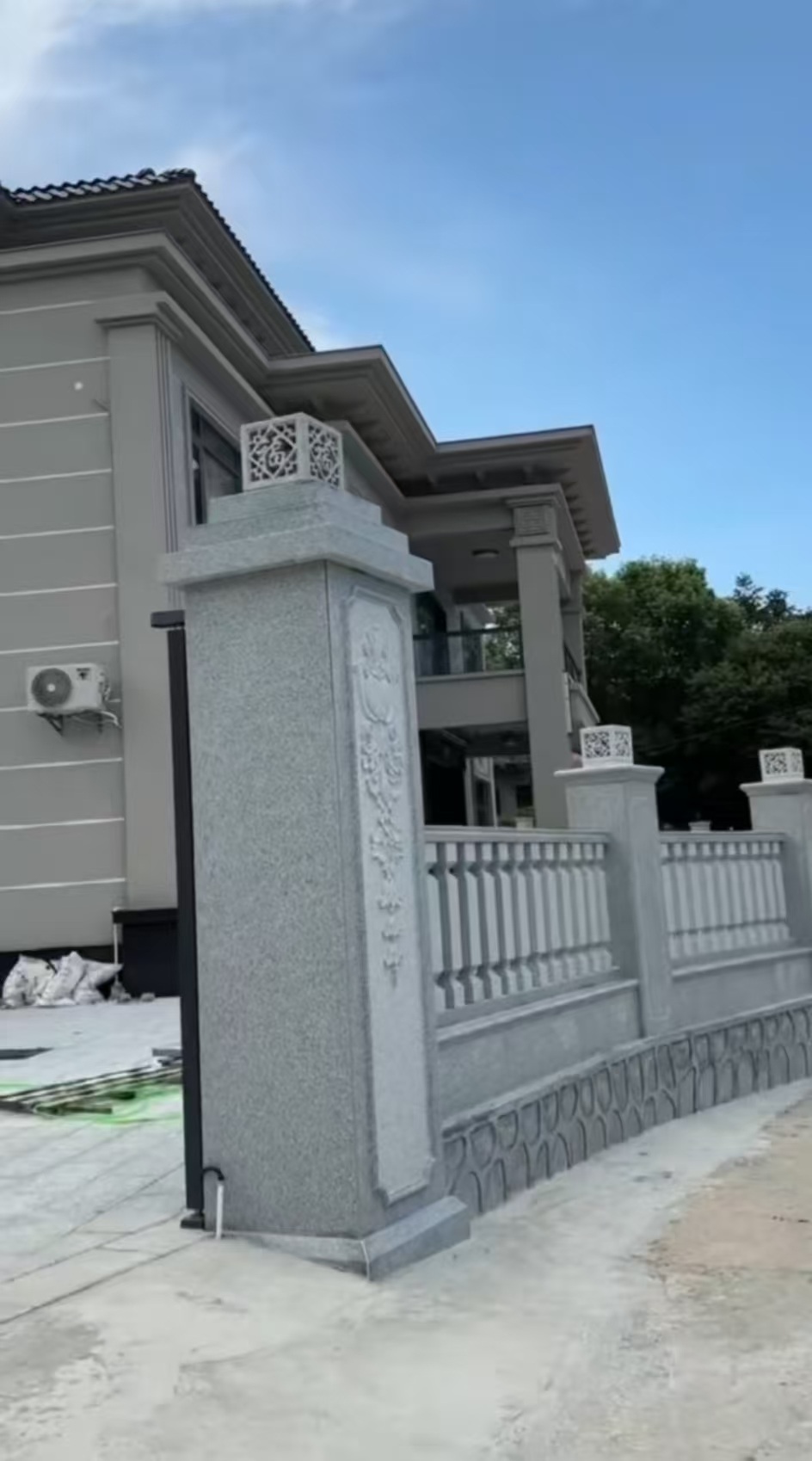 攀枝花 芝麻白别墅围墙栏杆，私人订制