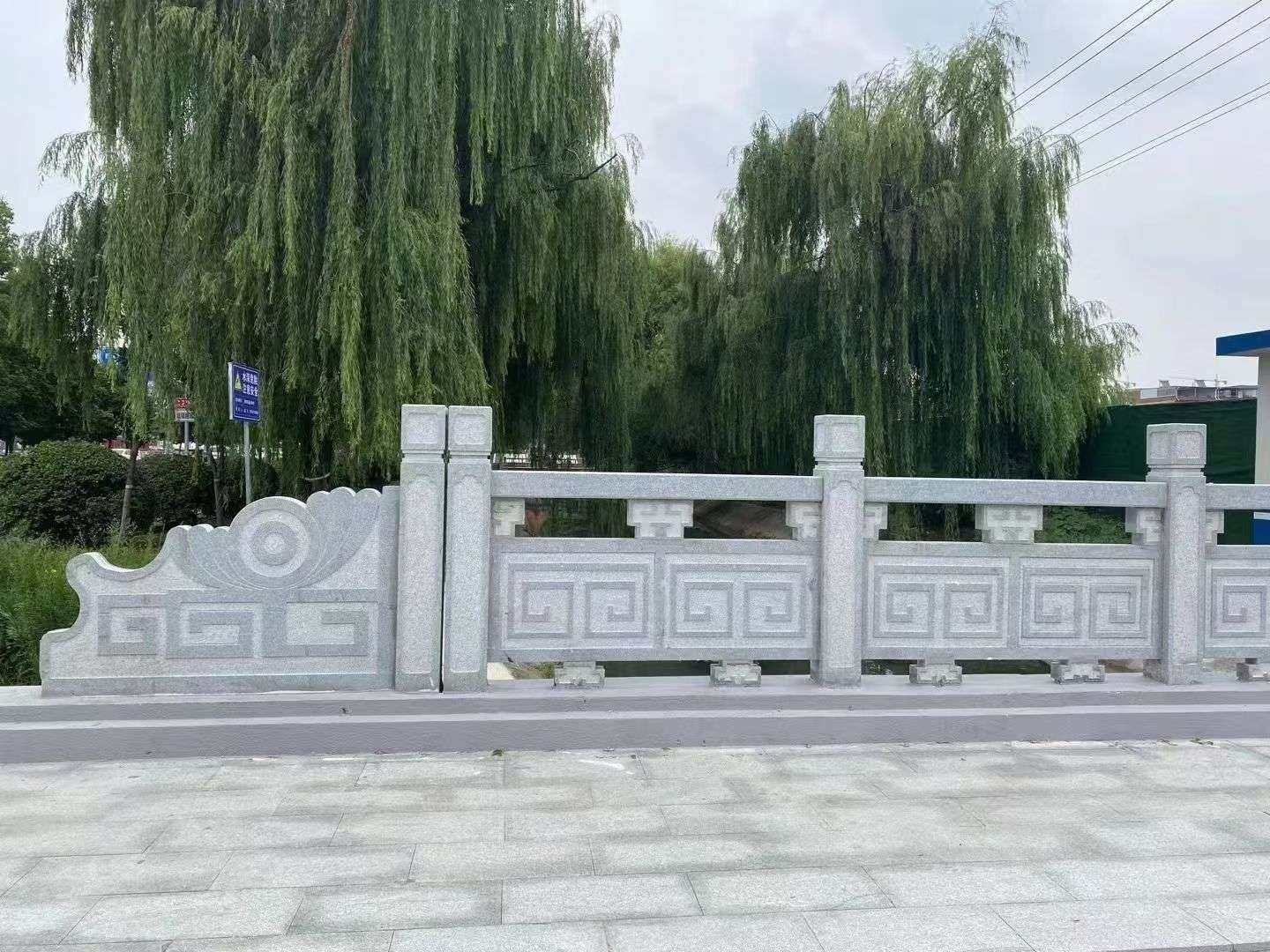 攀枝花 芝麻灰桥栏杆、河道栏杆安装效果