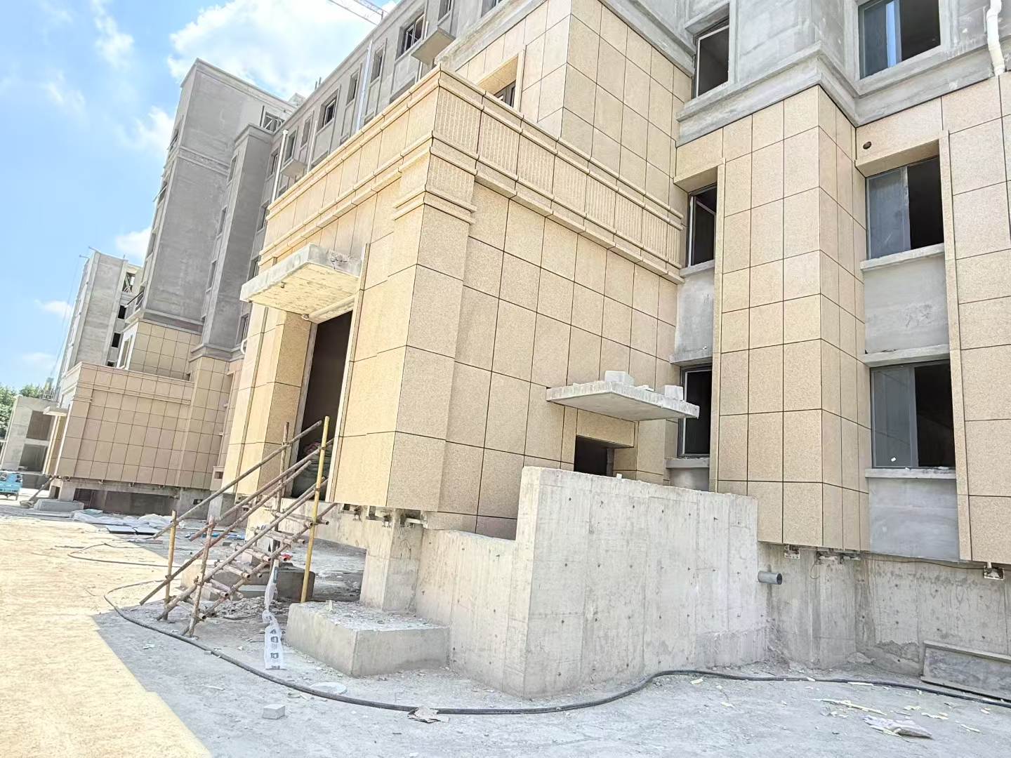 攀枝花 黄金麻干挂，工地实拍